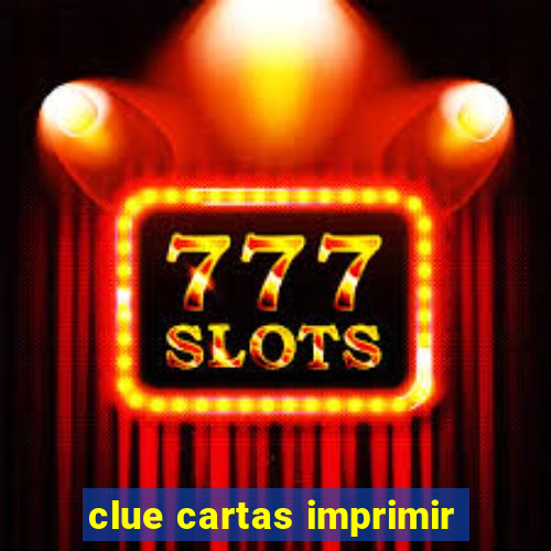 clue cartas imprimir